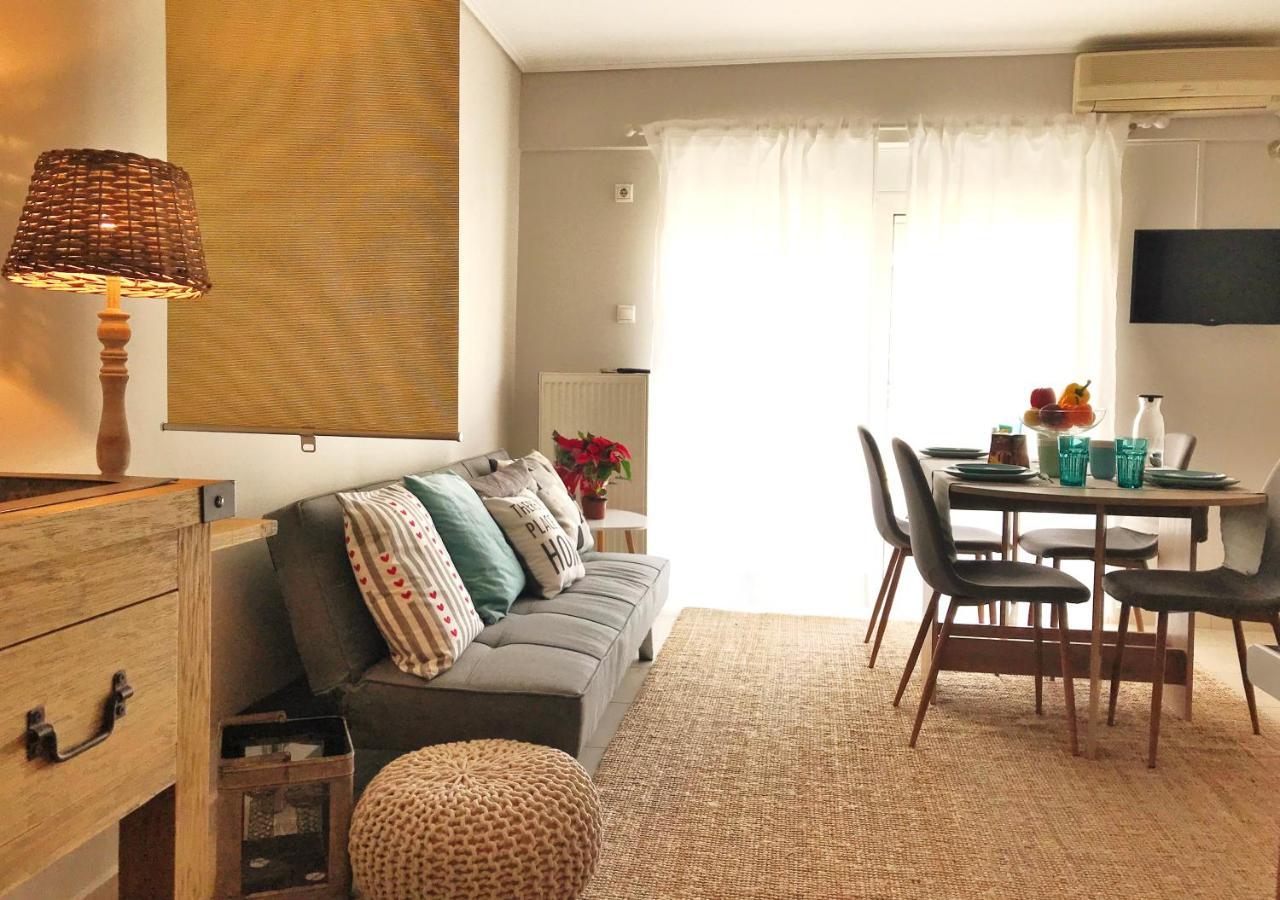 Koukaki Cozy Apartment Aten Exteriör bild
